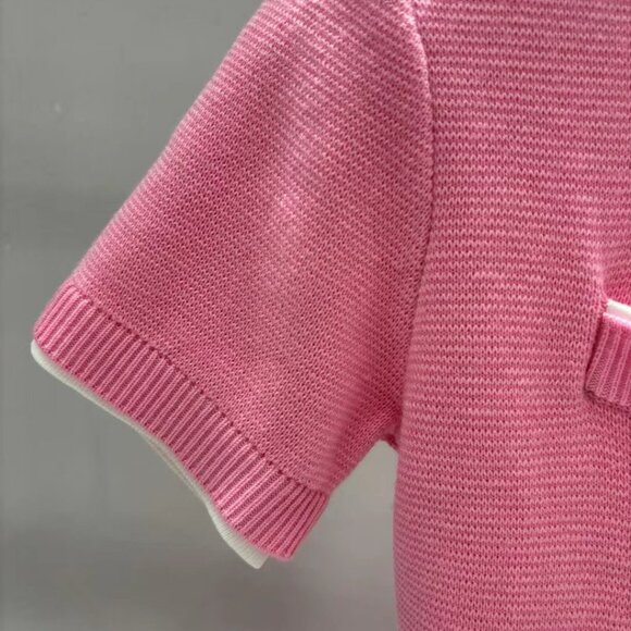 Self-Portrait2025 new pink knitted dress - Picture 6 of 8